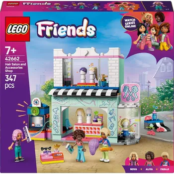 Stavebnice LEGO LEGO Friends 42662 Kadeřnictví a obchod s doplňky