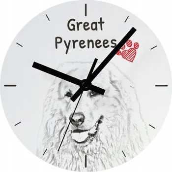 Hodiny Nástěnné hodiny Art-Dog bílé 20 cm