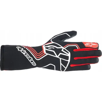 Moto rukavice Rukavice Alpinestars Tech 1 Race v4 FIA černo-červené vel. XL