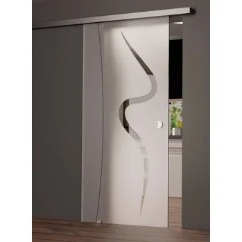 Interiérové dveře Melina Olivia skleněné posuvné dveře 935 mm softclose