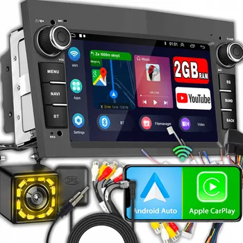 Autorádio AUTORÁDIO pro OPEL VECTRA C ZAFIRA ASTRA H VIVARO MERIVA SIGNUM ANDROID CARPLAY