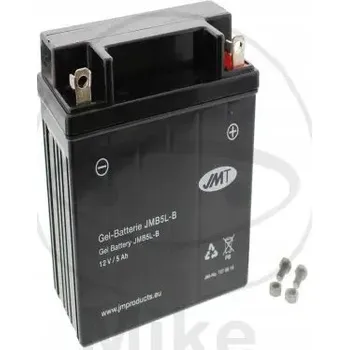 Motobaterie Gelový akumulátor 12V 5Ah JMT JMB5L-B