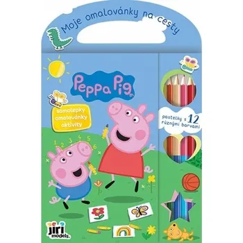 omalovánky Moje omalovánky na cesty Prasátko Peppa