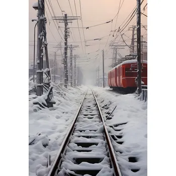 Plakát Plakát Cesta po kolejích bez rámu 61 x 90,5 cm