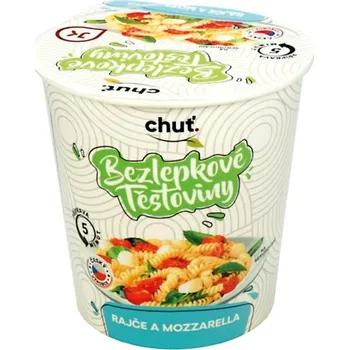 Instantní bezlepkové těstoviny s rajčatovo-mozzarellovou omáčkou 60 g