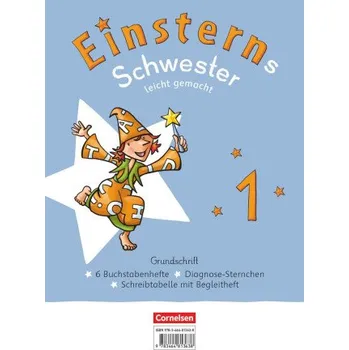 Učebnice Einsterns Schwester - Erstlesen - Leicht gemacht 1. Schuljahr. Grundschrift: 6 Buchstabenhefte im Paket – Alexandra Schwaighofer,Roland Bauer,Jutta Maurach (DE)