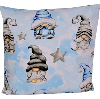 Povlak na polštářek VÁNOČNÍ POVLAK NA POLŠTÁŘ 40x40 JASIEK NA POLŠTÁŘ BAVLNA NA SPANÍ TRPASLÍCI