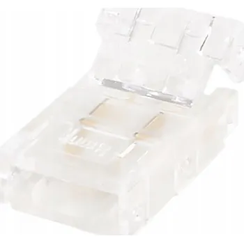 LED páska Rychlospojky pro jednobarevné LED pásky 8mm 2PINOVÉ jednostranné 10 Ks