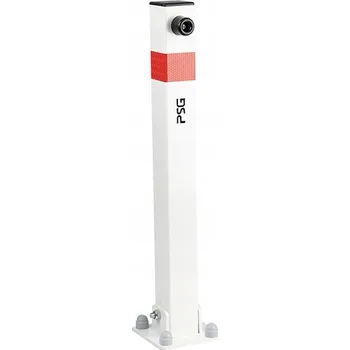 Visací zámek Skládací parkovací zábrana sloupek na visací zámek 61 cm