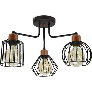 Lampa Stropní Svítidlo Loft Edison z drátu 720-3
