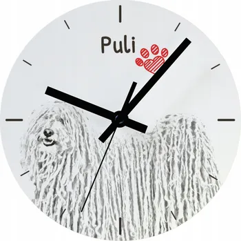 Hodiny Nástěnné hodiny Art-Dog bílé 20 cm