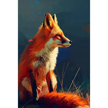 Plakát Plakát Pohled Lišky bez rámu 61 x 91,5 cm