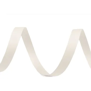 Stuha Atlasová hedvábná stuha oboulící šíře 10 mm matná Varianta: 241 krémová světlá, Balení: 20 m