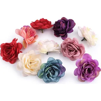 umělá květina Umělý květ růže Ø5-6 cm Varianta: 3 mix variant, Balení: 200 ks