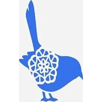 Plastová šablona, PTÁČEK 10, 15x15 cm, 1 kus