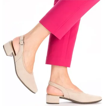 Dámské lodičky Dámské lodičky 47060-62 Rieker béžová Barva: beige, Velikost: 41