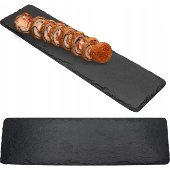 KAMENNÁ DESKA PODNOS TÁC PRO SERVÍROVÁNÍ JÍDEL NA SUSHI STEAKY SÝRY UZENINY