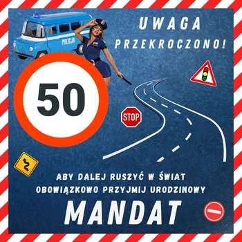 Narozeninové přání k 50. narozeninám