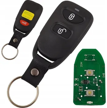 Autoklíč Klíč dálkového ovládání Hyundai TUCSON Soul Sportage Kia Sorento 3 tlačítka 2 + PANIC 433MHz