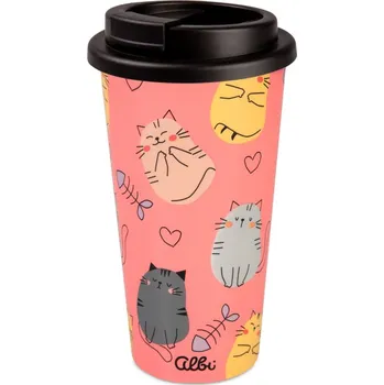 Termohrnek Albi Termohrnek 470 ml - Kočky