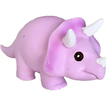 Figurka Dinosaurus Triceratops fialový model