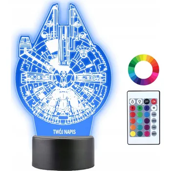 Lampička Noční lampa Plexido vícebarevná