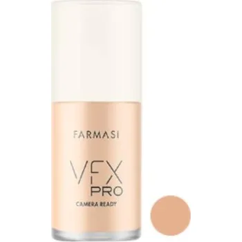 Přípravek na tvář Farmasi VFX make-up 08 WARM LINEN 30 ml - GOLD (Péče o pleť)