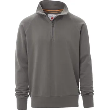 Pánská mikina Payperwear Mikina Austin se zesílenými švy a elastickým žebrováním Barva: šedá ocelová, Velikost: XS