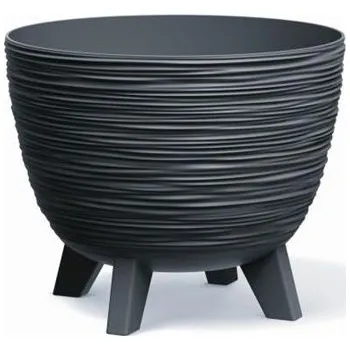 Květináč FURU antracit 29cm