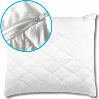 Polštář ANTIALERGICKÝ POLŠTÁŘ KARO 50x60 S REGULACÍ NÁPLNĚ PROŠÍVANÁ SE ZIPEM