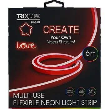 LED páska LED pásek USB TRIXLINE TR-30N 1,8m červený neonový