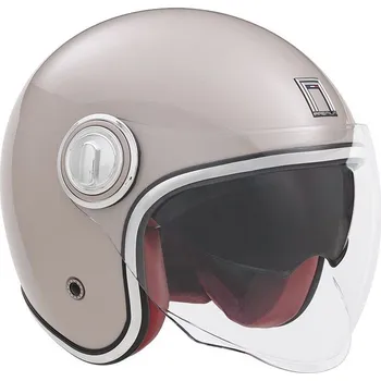 Helma na motorku Otevřená přilba HERITAGE, NOX PREMIUM (růžová champagne) 2025