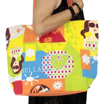 Plážová taška Plážová taška oranžová - vz. č. 6