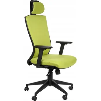 KANCELÁŘSKÁ ŽIDLE LEED ZELENÁ OTOČNÁ ERGONOMICKÁ