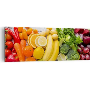 Obraz Foto obraz na plátně 140x50 gastronomie obývací pokoj ložnice na zeď velký