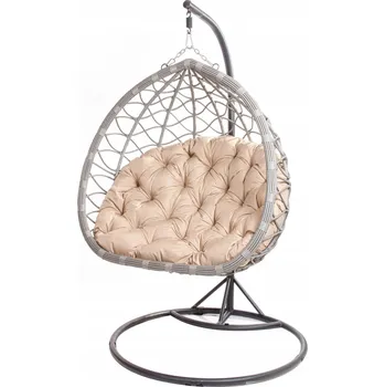 Zahradní houpačka Polštář na závěsné křeslo typu kokon 100x130 cm.