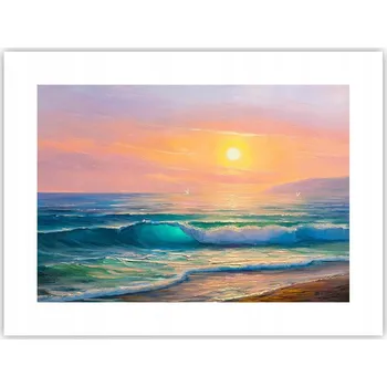 Obraz Obraz plakát do obýváku ložnice 40x30 abstrakce foto na zeď bez rámu