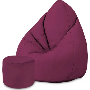 Sedací pytel Puf Sedací Vak Sako XXL Dárek Podnožka Voděodolný Basic Taburet