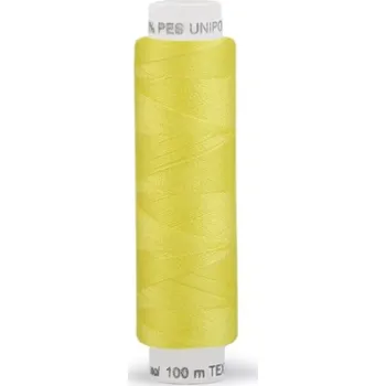 Nit Hagal Univerzální šicí niť UNIPOLY® SVĚTLE ŽLUTÁ 163