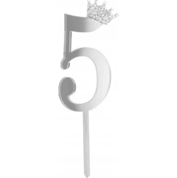 Dortová svíčka Id_5015_5s DORT S ČÍSLICE 5 NAROZENINY DORT S ČÍSLEMI