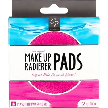Odličovací ubrousek MAKE UP RADIERER Odličovací tampónky z mikrovlákna Růžové, 2ks