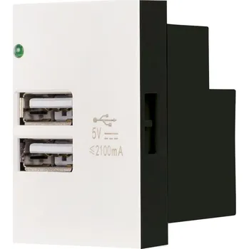 Elektrická zásuvka Anténní zásuvka nástěnná BarON bílá