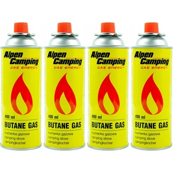 Plynová kartuše Plynová kartuše Alpen Camping 014919