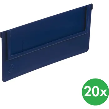 Úložný box Schoeller Allibert Dělící přepážky pro regálové přepravky MAX, šířka 188 mm, 20 ks