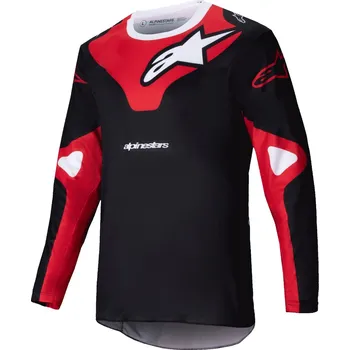 Moto dres Motokrosový dres RACER VEIL, ALPINESTARS (černá/červená) 2025