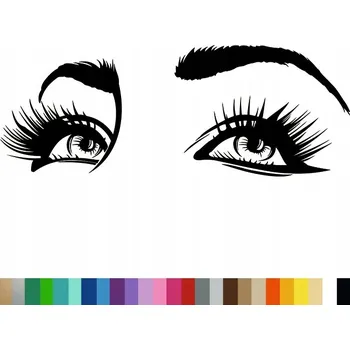 Samolepící dekorace Samolepka na stěnu Dekor OČI ZRAK 44 x 117 cm