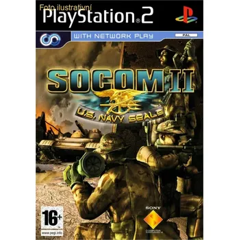 Hra pro starou konzoli SOCOM II U.S. Navy SEALS (PS2)