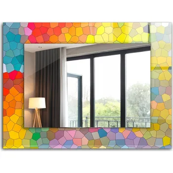 Zrcadlo Zrcadlo Coloray nástěnné obdélníkové 800 x 600 mm