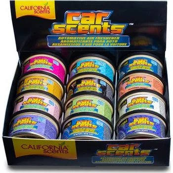 Vůně do auta Osvěžovač vzduchu CALIFORNIA SCENTS, Mix vůní (plechovka) - vůně do auta