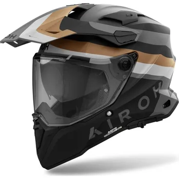 Helma na motorku Enduro přilba COMMANDER 2 Doom, AIROH (matná zlatá) 2025